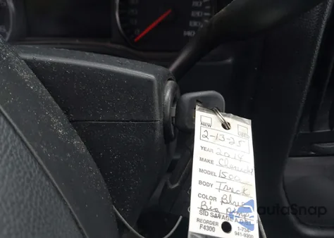 2014 Chevrolet Silverado 1500 1Lt из США, поврежденный, VIN 3GCPCREC1EG175289